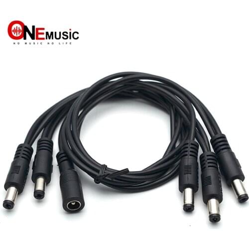 MOOER "Mary Chain" Series PDC-5S Strait head 5 way guitar pedal power cable