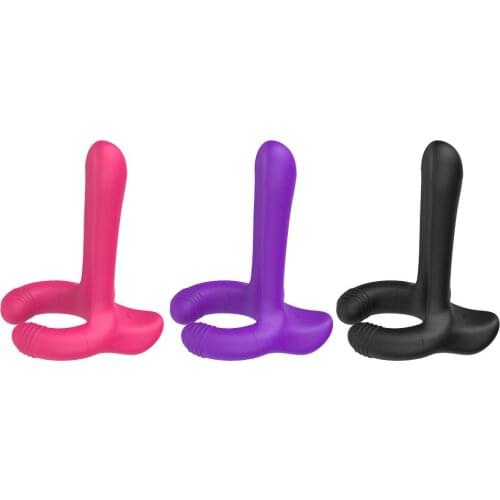 20 Modes Cock Ring for Couples Penis Ring G-Spot Vibrator Vagina Clitoris Stimulator Delayed Ejaculation Cockring Adult Sex Toys