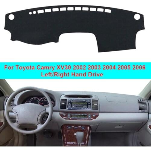 Car Dashboard Cover Dash Mat Pad For Toyota Camry XV30 2002 2003 2004 2005 2006 LHD RHD Dash Board Cover Carpet Auto Sun DashMat