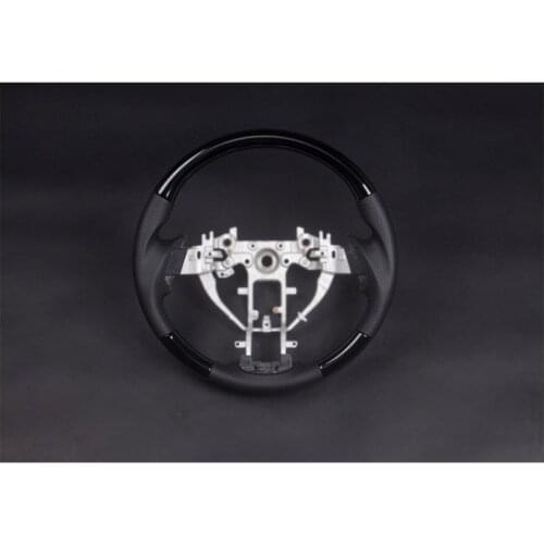 For Nissan Teana Tiida Qashqai Modified Sports Leather Wood Steering Wheel