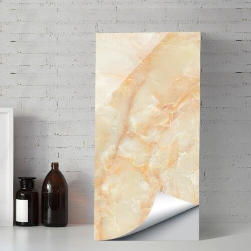 Marble Wall Paper Kitchen Countertop Wallpaper Marble Paper Self Adhesive Vinyl for Bathroom Counter Dining Table Desk Furniture