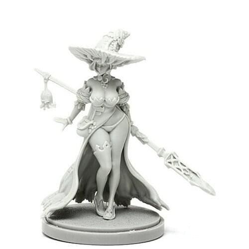 Disciple of the Witch - One Resin Model kit Free Shipping