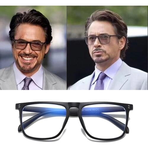 QGAOP Anti Blue Light Blocking Glasses Filter Reduces Eyewear Strain Clear Gaming Computer Glasses Men Husband