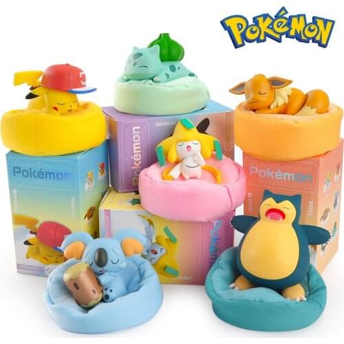 Pokemon Pikachu Charmander Squirtle Bulbasaur Figures Toys PVC Model Anime Figurine Kids Girls Boys Toys Gift