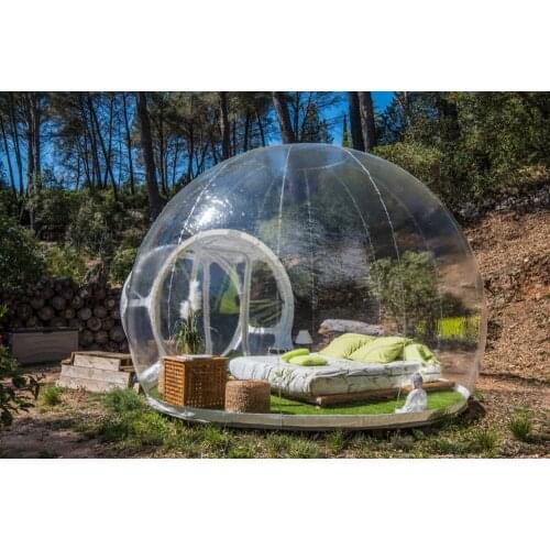 Transparent Bubble Tent With Fan 3M/4M/5M Bubble Dome House Popular Bubble Tree For Advertising Show Top Quality Camping Tent