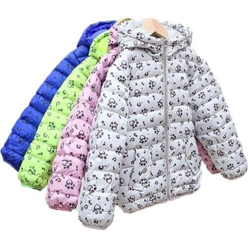Boys Girls Down Jackets Parkas Hooded Outerwear 2020 Winter Children Warm White Duck Down Jacket Fashion Kids Zipper Coat Jacket