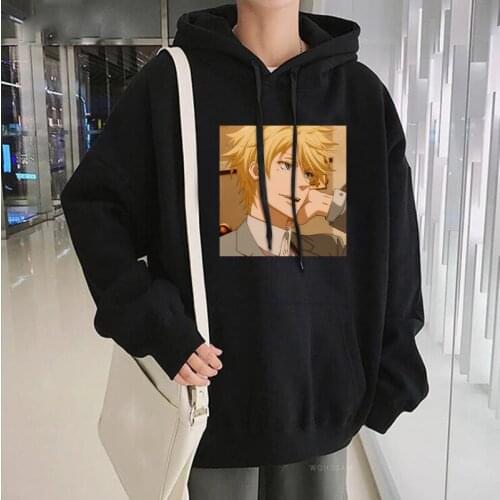 Harajuku Anime Manga Moriarty The Patriot Hoodies Long Sleeve Sweatshirt Funny Cartoon William Costume Casual Winter Men Hoodies