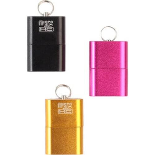 Mini Size High Speed USB 2.0 Micro SD TF T-Flash Memory Card Reader Adapter for Tablet/Phones 480 Mbps USB 2.0 OTG Adapter