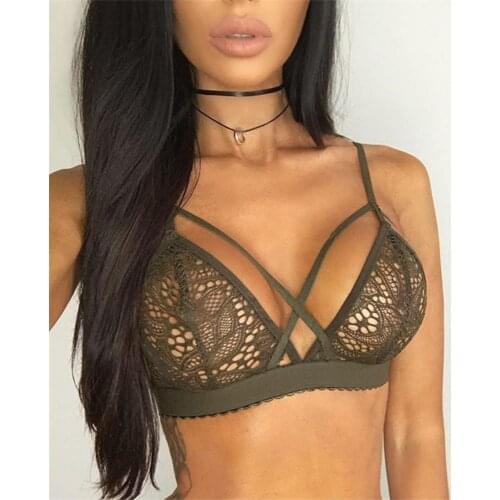 Spring Summer Women Sexy Floral Lingerie Lace Bra Triangle Bralette Push Up Bra for Women Soutien Gorge Sujetador Sutia Sutyen 9