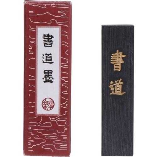Drawing Writing Ink Stick Block Black For Chinese Japanese Calligraphy B36C