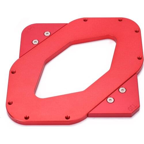 Woodworking Trimming Machine Fillet Gauge Trimming Machine Aluminum Alloy Woodworking Tools Quick-Jig Router Table Round Corner