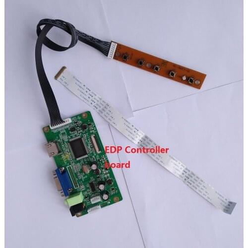 For N133HSE-EB3 Controller 13.3" board DIY 1920X1080 KIT VGA DRIVER SCREEN display 30Pin monitor LCD EDP