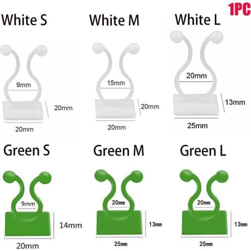 Fixed Buckle Hook Plant Climbing Wall Self-Adhesive Fastener Tied Fixture Vine Buckle Hook Garden Plant Wall Climbing Vine Clips