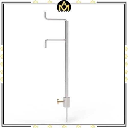 Cello Sound Post Gauge Cello Tool DIY Luthier Tool Chrome-plated Cello Gague Silver Color