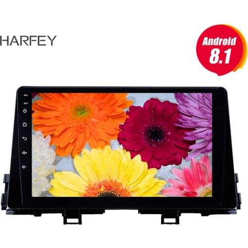 Harfey for Kia Morning 2016 Android 8.1 HD Touchscreen 9 inch Head Unit car GPS Navi Radio with AUX WIFI support DVR SWC Carplay