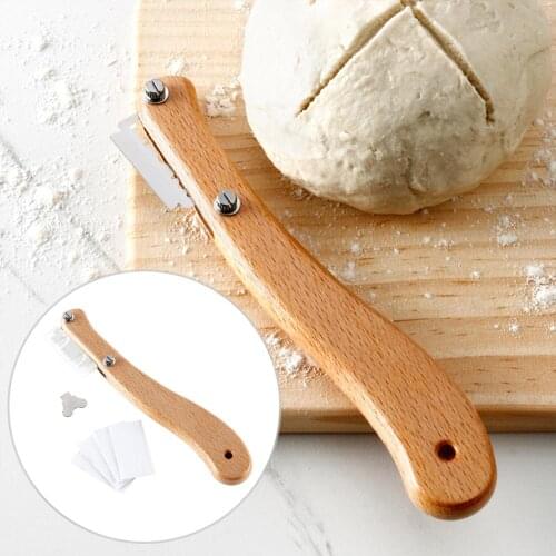 Newly Bread Bakers Lame Slashing Tool Dough Making Razor Accessories for Baking Blade Slashing Tool Making Cutter Dropship