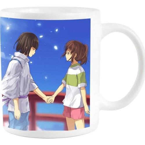 Spirited Away / A Voyage of Chihiro Sen to Chihiro no Kamikakush Cup Mug Cosplay Prop High Temperature Color-changing Mug Cups