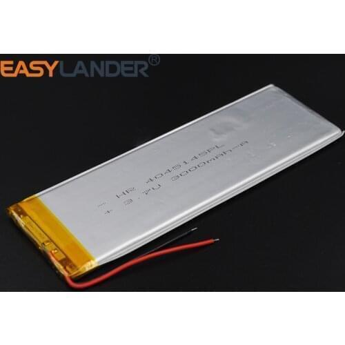 3.7V 3000mAh Rechargeable li Polymer Li-ion Battery For Tablet MID panel E-Book Power Bank Portable DVD E-book 4045145