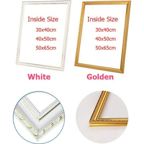 New Diy out frame Unfinished Wood stretcher 1pcs diy oil painting diamond Mosaic Thick wood frame wall painting picture frame