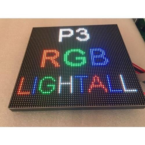 Original Lightall P3 waterproof full color LED module 192*192mm taxi Outdoor Indoor led display taxi screen matrix rgb led sign