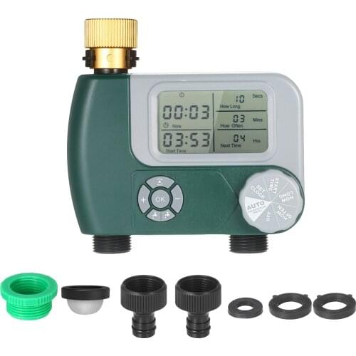 Programmable Digital Hose Faucet Timer Outdoor Battery Operated Automatic Watering Sprinkler System Irrigation Controller