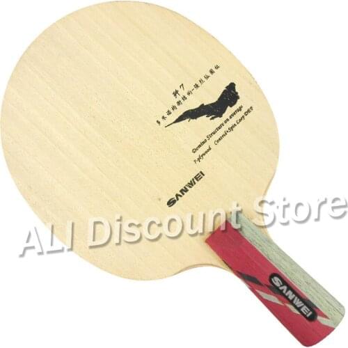 Sanwei J-7 J7 J 7 Defensive Table Tennis Blade for PingPong Racket