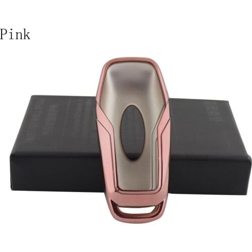 Pink Protective TPU key Case Shell Cover for Mondeo Edge Ecosport Escort Focus