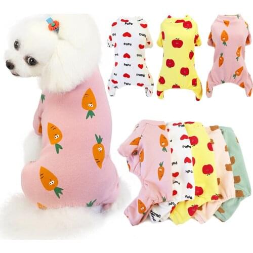 Cute Print Small Dog Sweater Shirt Winter Warm Pet Clothes for Chihuahua Shih Tzu Sweatshirt Puppy Cat Pullover Dogs Pets Clothi