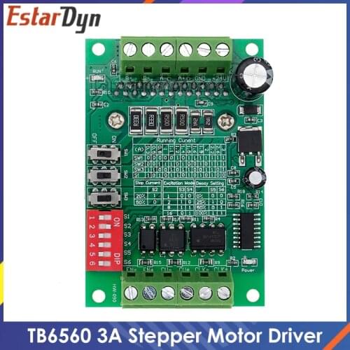 1pcs TB6560 3A Driver Board CNC Router Single 1 Axis Controller Stepper Drivers
