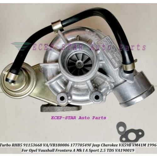 Turbo 4864756 35242061F 4796000 4769180 860025 For Jeep Cherokee VA59B VM41M For Opel Vauxhall Frontera A Mk I A Sport 2.5 TDS