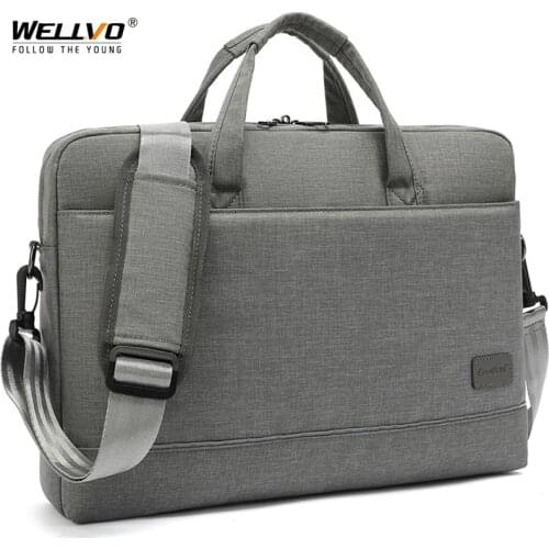 Wellvo Men's Black Bags