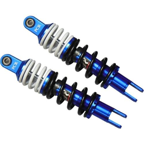 Motorcycle Double Spring Rear Shock Absorber 28/32Mm Metal Mini Adjustable Motorbike Car Rear Shock Absorber