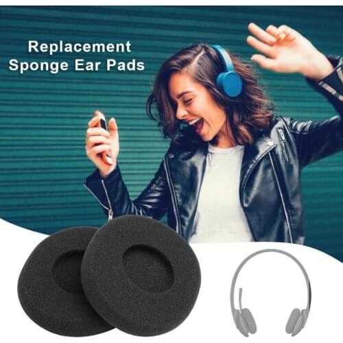 1 Pair Sponge Replacement Earpads for H800 Headphone Cushion Ear Pads for Logitech H800 Headset Accessories Cover Pads