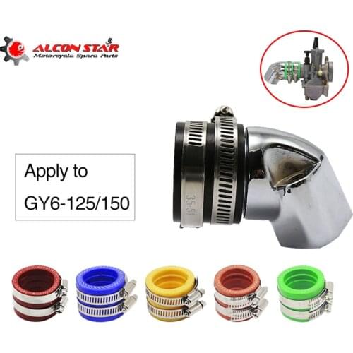 Alconstar-Carburetor Rubber Adapter Intake Manifold Replacements Modification Accessories+ 35MM Carburetor Interface Adapter