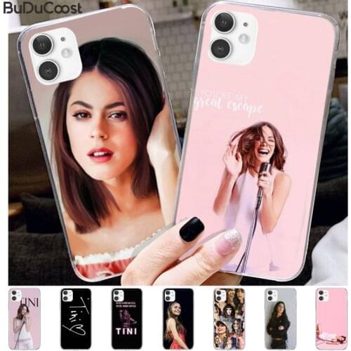 Hrmes Martina Stoessel TINI Shell Phone Case for iPhone 8 7 6 6S Plus X XS MAX 5 5S SE XR 11 Cover