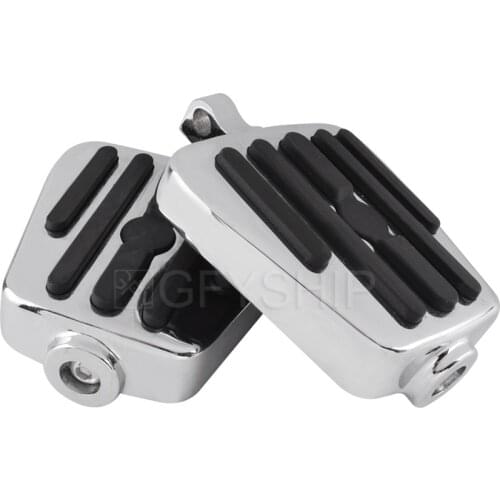 For Harley Touring Road King FLHR FLHX FLHT 1984-2020 Sportster 883 Motorcycle Passenger Foot Rests Driver Footpegs Highway Pegs