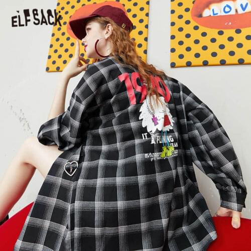 ELF SACK Women's Big Shirts