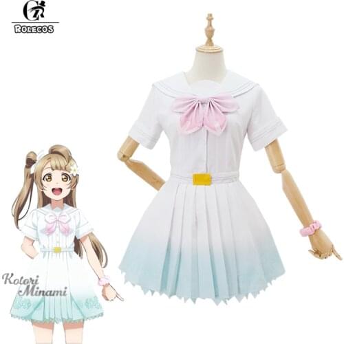 ROLECOS Lovelive Cosplay Costume μs 8th A song for You Cosplay Love live Costume Kotori Honka Umi Nico Rin Women Sailor Uniform