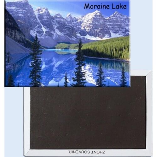 SOUVEMAG Home Decor Stickers,Canada Banff National Park,Moraine Lake Magnet 5721 Memorabilia wholesale