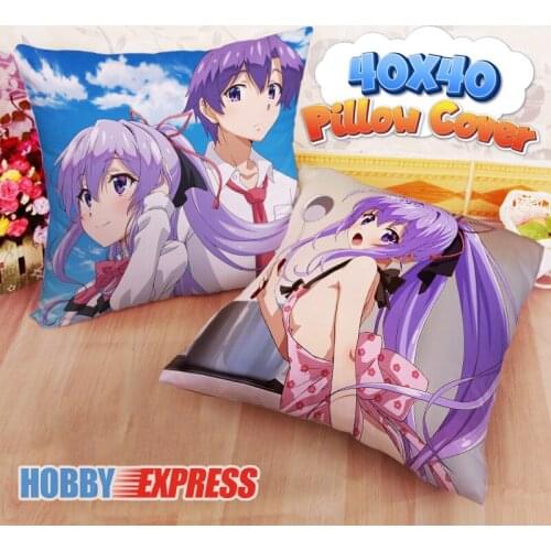 Hobby Express NEW Nagami Suzuka My Sister My Writer 40x40cm Square Anime Dakimakura Throw Pillow Cover FBZ711