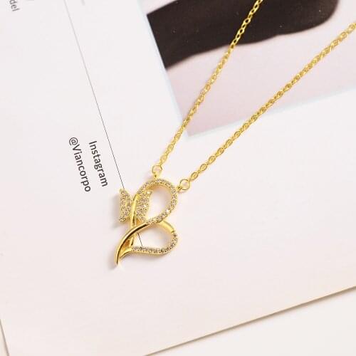 Butterfly Rhinestone Necklace cz Crystal Pendant Multi-color Necklace Natural Stone Trendy Charm Jewelry Wedding Gifts