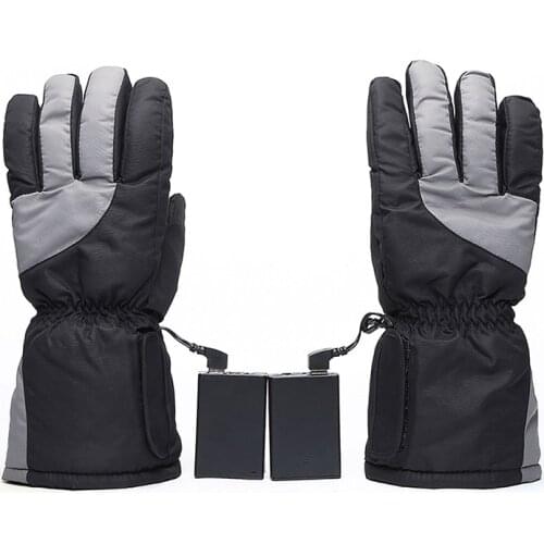 Usb Electric Hot Finger Gloves 5th Battery Heating Outdoor Ski Gloves Thick Heating Gloves Can Be Washed Heathly