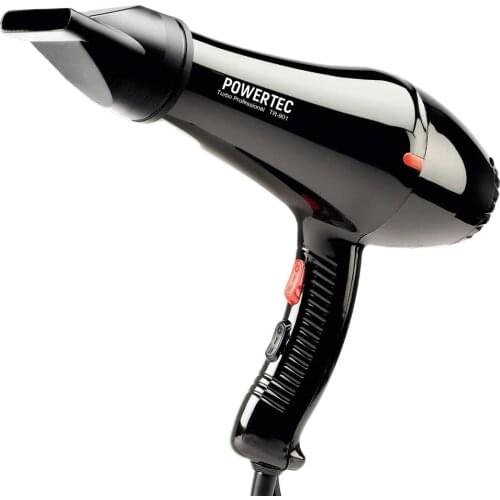 Powertec Turbo Professional 2500 W Hair Dryer Perfect Temperature and Blowing Hair styler Hairdresser Blow Dryer