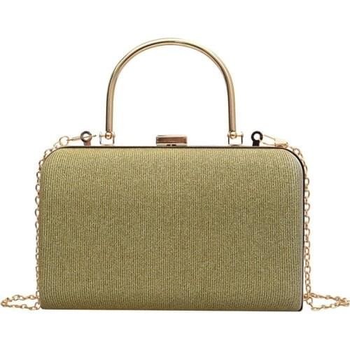Fashion Women Shoulder Crossbody Bag Party Evening Bag Portable Travel Thin Chain Bag Small Envelope Handbags Clutch Purse
