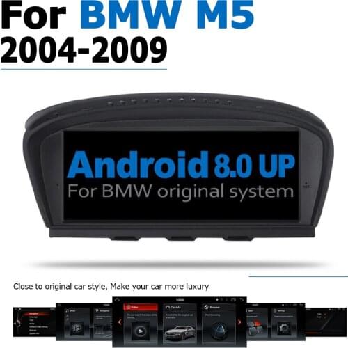 For BMW M5 2004 2005 2006 2007 2008 2009 CCC CIC Android Car GPS Navi Screen Multimedia Recorder BT WIFI Google RAM IPS Screen