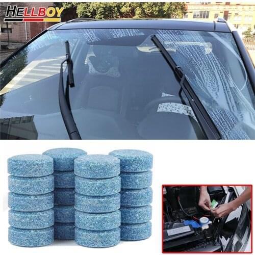 20/50pcs Solid Car Windshield Washer Fluid For AUDI A3 8V 8P A4 B8 B9 A5 Quattro A6 C6 A7 A8 Q3 Q5 8U Q7 Glass Cleaning Tablets
