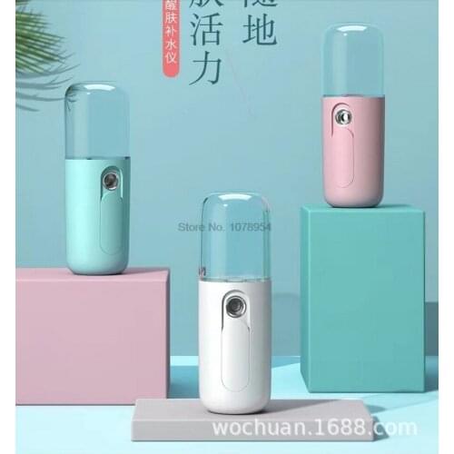 200pcs Nano USB Humidifier Spraying Machine 30ml Portable Facial Hydrating Instrument Car Humidifier Oil Mist Moisturizing