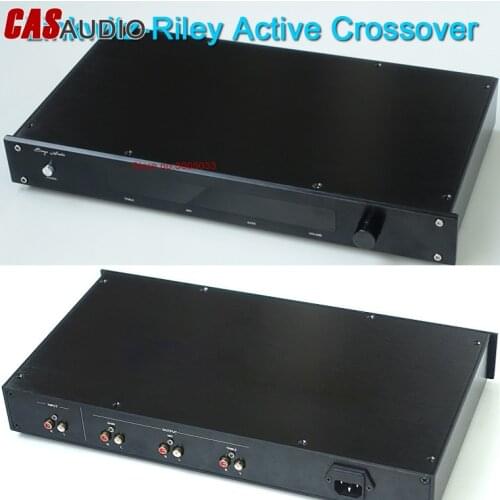 3 Ways Linkwitz-Riley -24dB/Oct Electronical Active Crossover Xover Frequency Divider For Bi-Amps Audio Amplifier MUSES8920 OP
