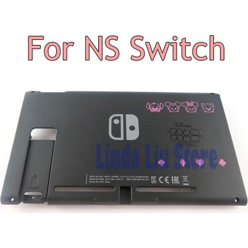 Brand new Black Replacement Back bottom faceplate for Switch case cover NS Game Console shell housing
