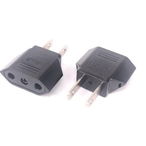 US Japan China Travel Plug Adapter European EU To US JP Power Adapter Electrical Plug Converter Sockets AC Charger Outlet